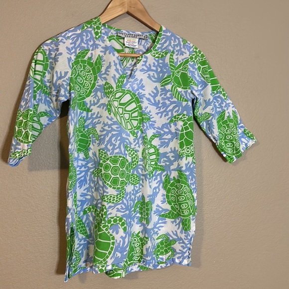 Gretchen Scott Designs Turtle Tunic Size 8/10 - Picture 3 of 6
